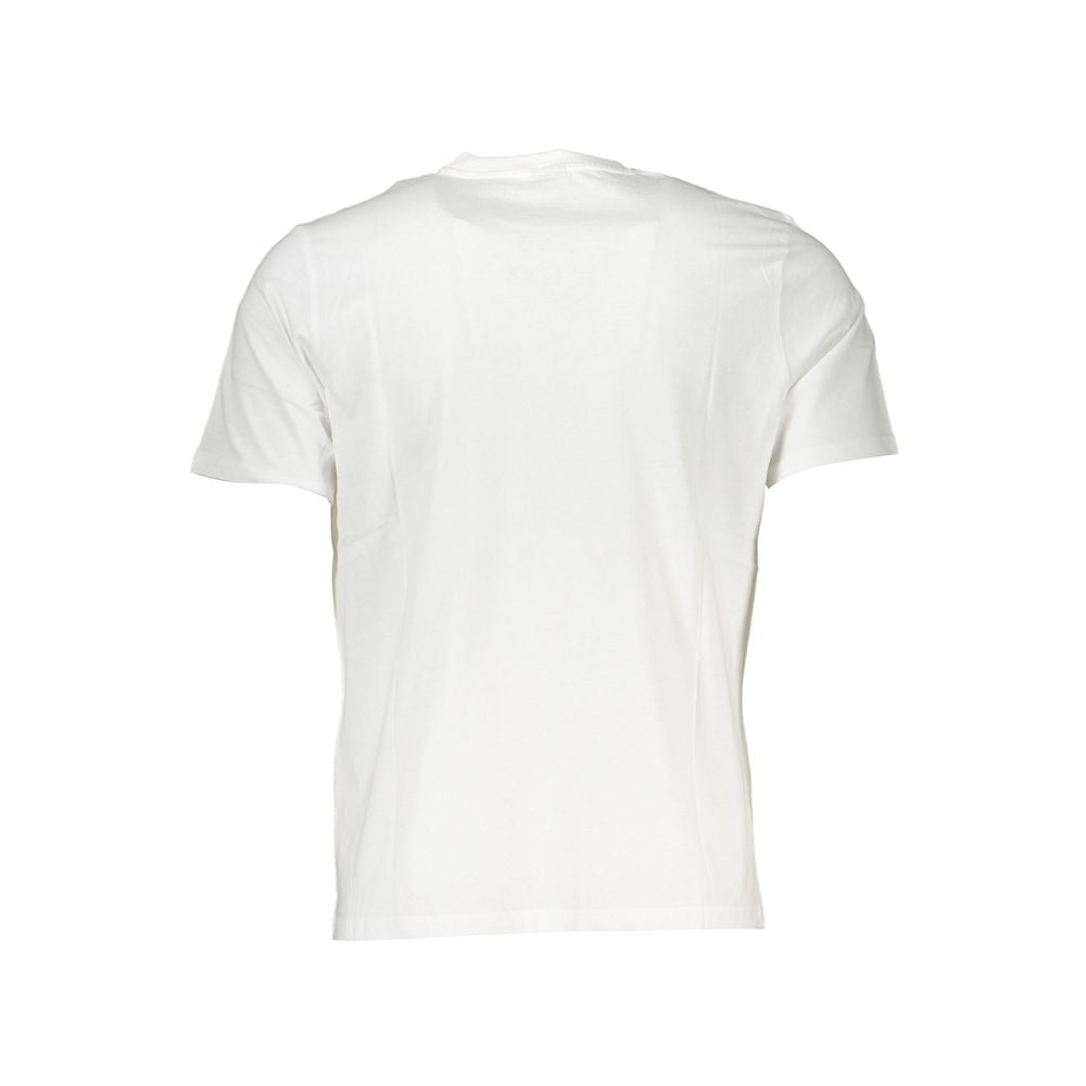 North Sails White Cotton Men's T-Shirt - ClickThatClicks 