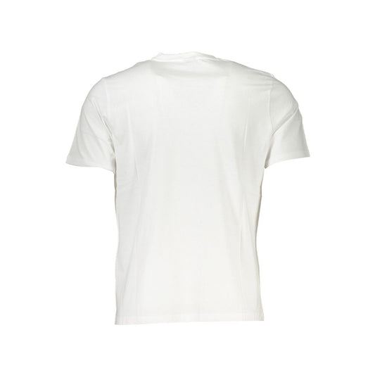North Sails White Cotton Men's T-Shirt - ClickThatClicks 