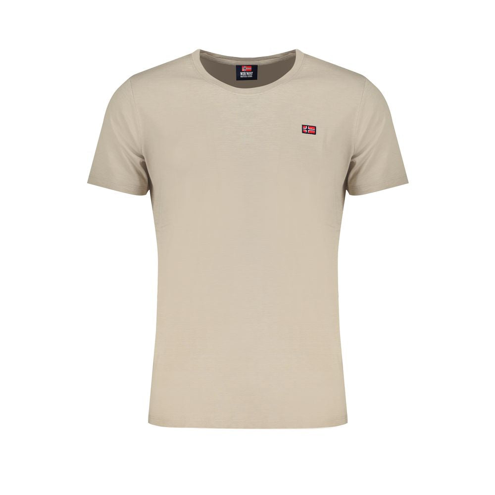 Norway 1963 Beige Cotton Men's T-Shirt - ClickThatClicks 