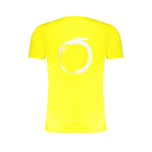 Trussardi Yellow Cotton Men's T-Shirt - ClickThatClicks 