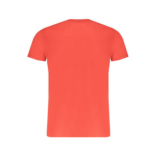 Trussardi Rosso Cotton Men T-Shirt - ClickThatClicks 
