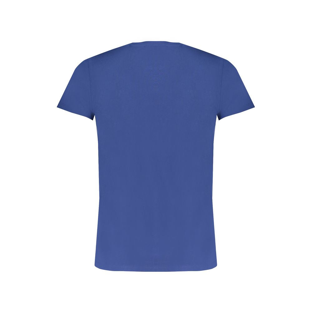 Trussardi Blue Cotton Men's T-Shirt - ClickThatClicks 