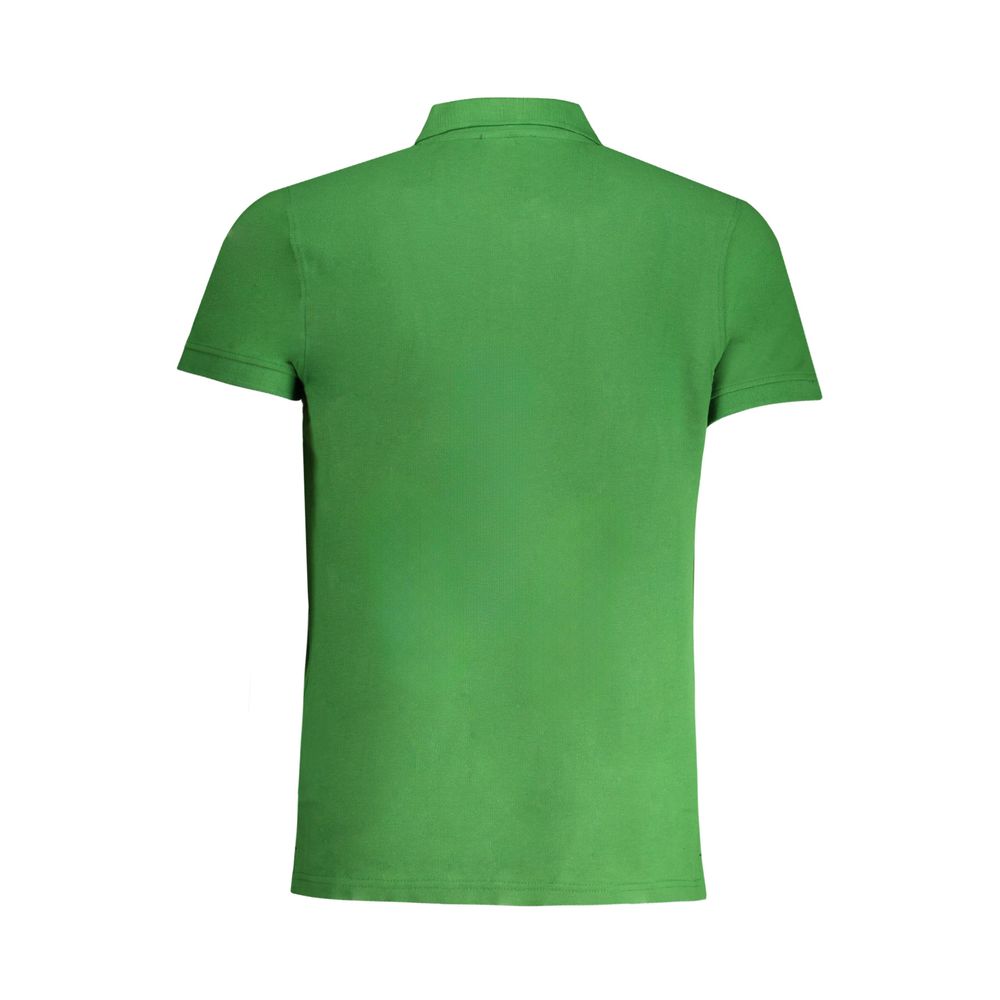 Cavalli Class Verde Cotton Men's Polo Shirt - ClickThatClicks 