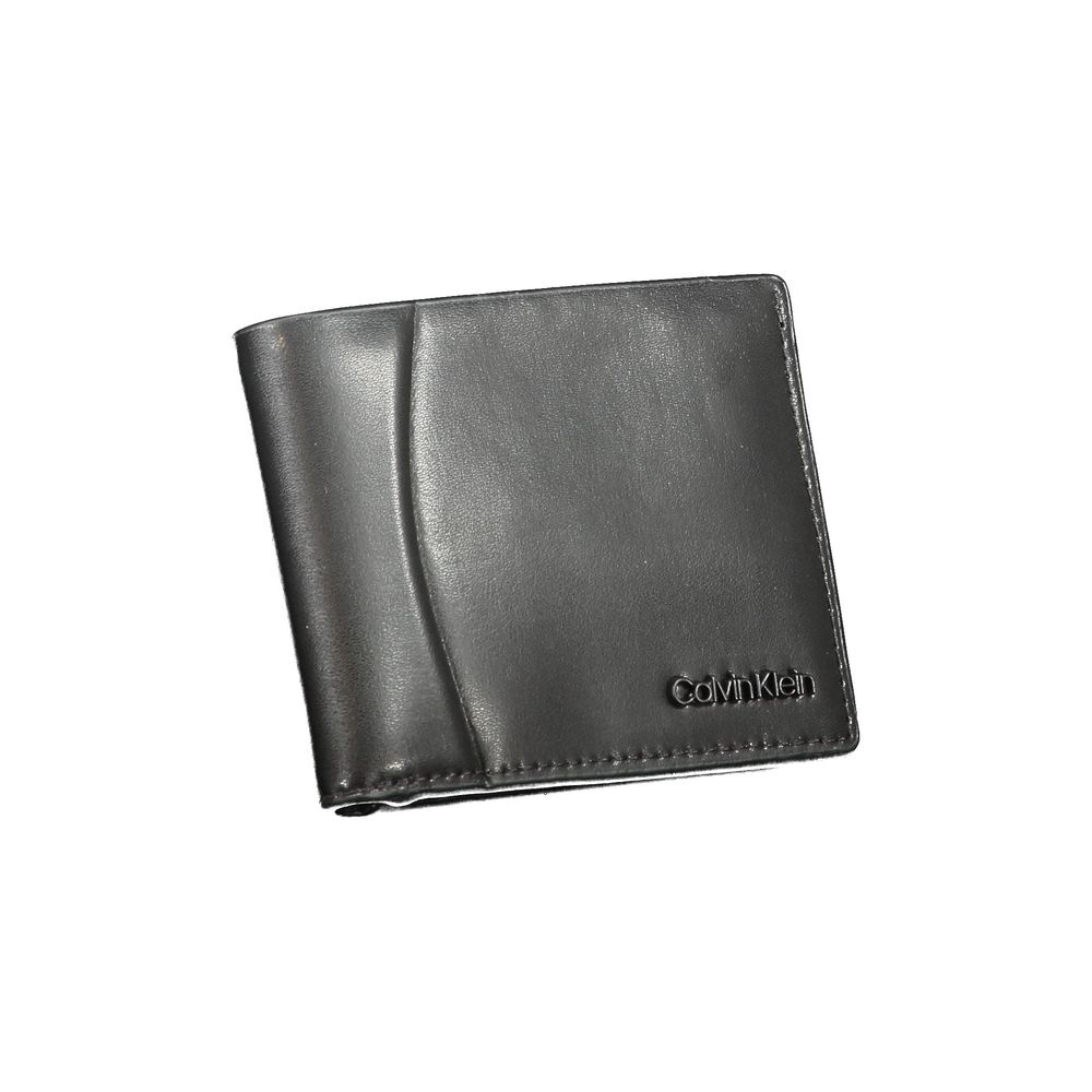 Calvin Klein Nero Leather Men Wallet - ClickThatClicks 