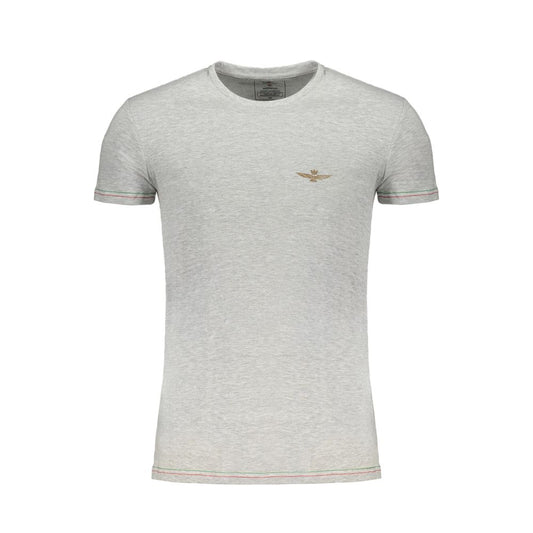 Aeronautica Militare Grigio Cotton Men T-Shirt - ClickThatClicks 