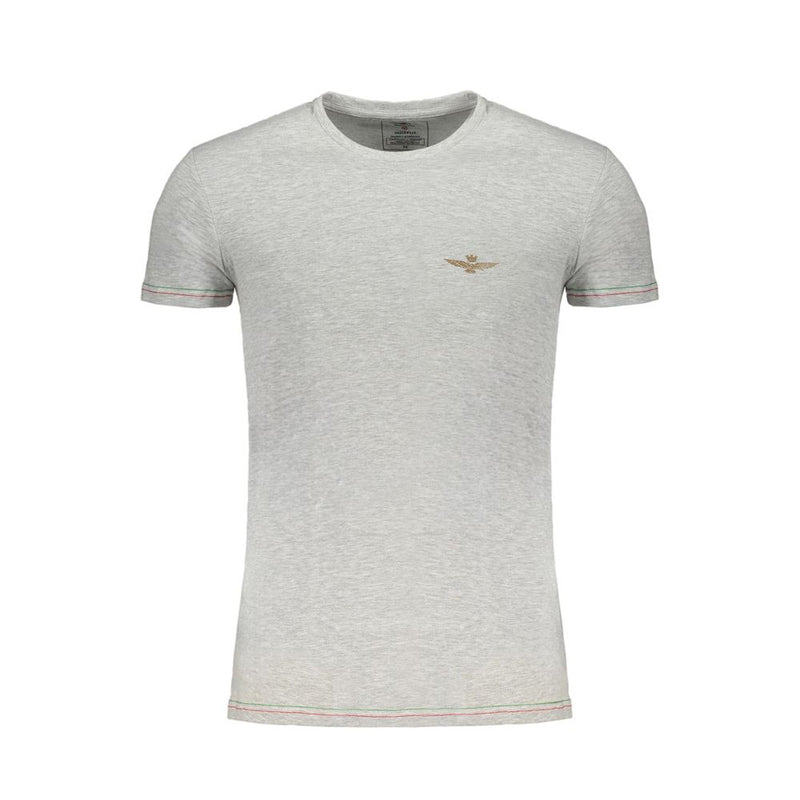 Aeronautica Militare Brown Cotton Men T-Shirt