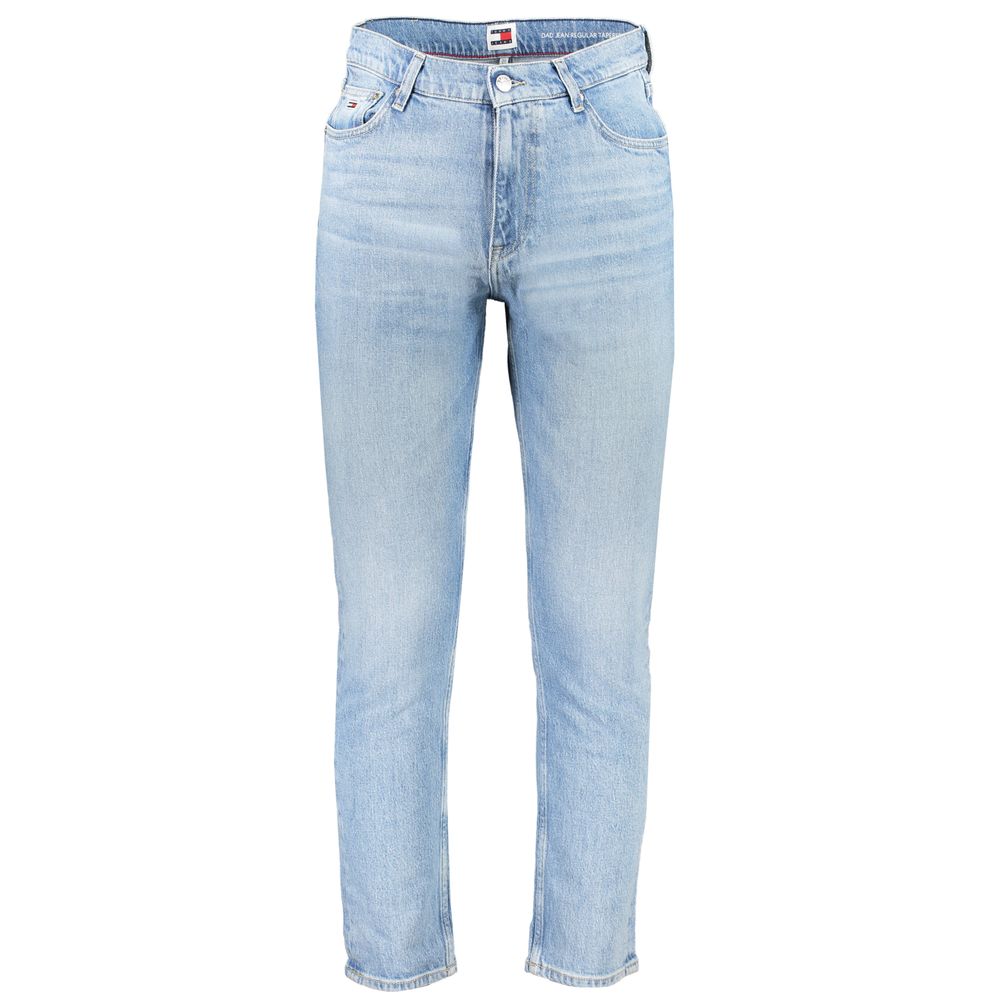 Tommy Hilfiger Azzurro Cotton Men Jeans - ClickThatClicks 