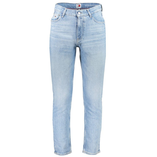 Tommy Hilfiger Azzurro Cotton Men Jeans - ClickThatClicks 
