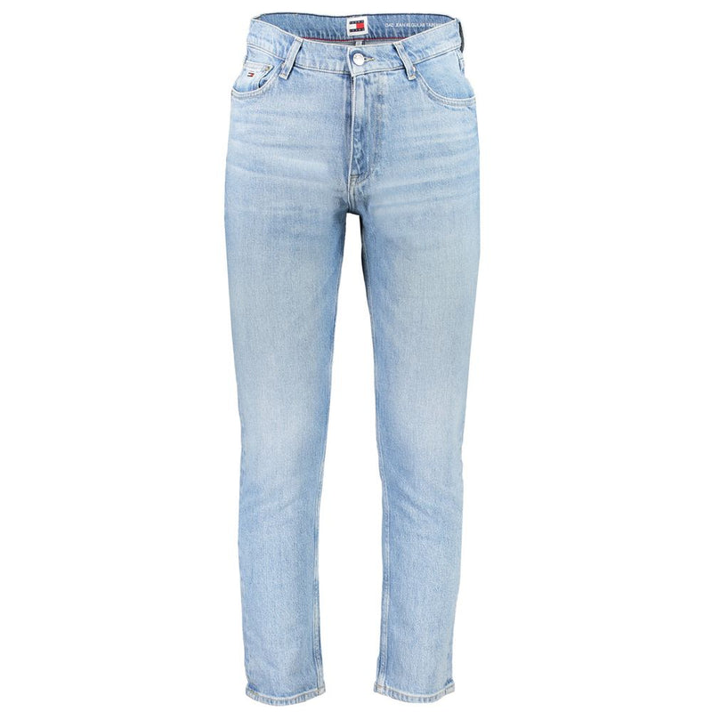 Tommy Hilfiger Blue Cotton Men Jeans