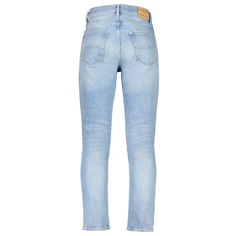 Tommy Hilfiger Azzurro Cotton Men Jeans - ClickThatClicks 