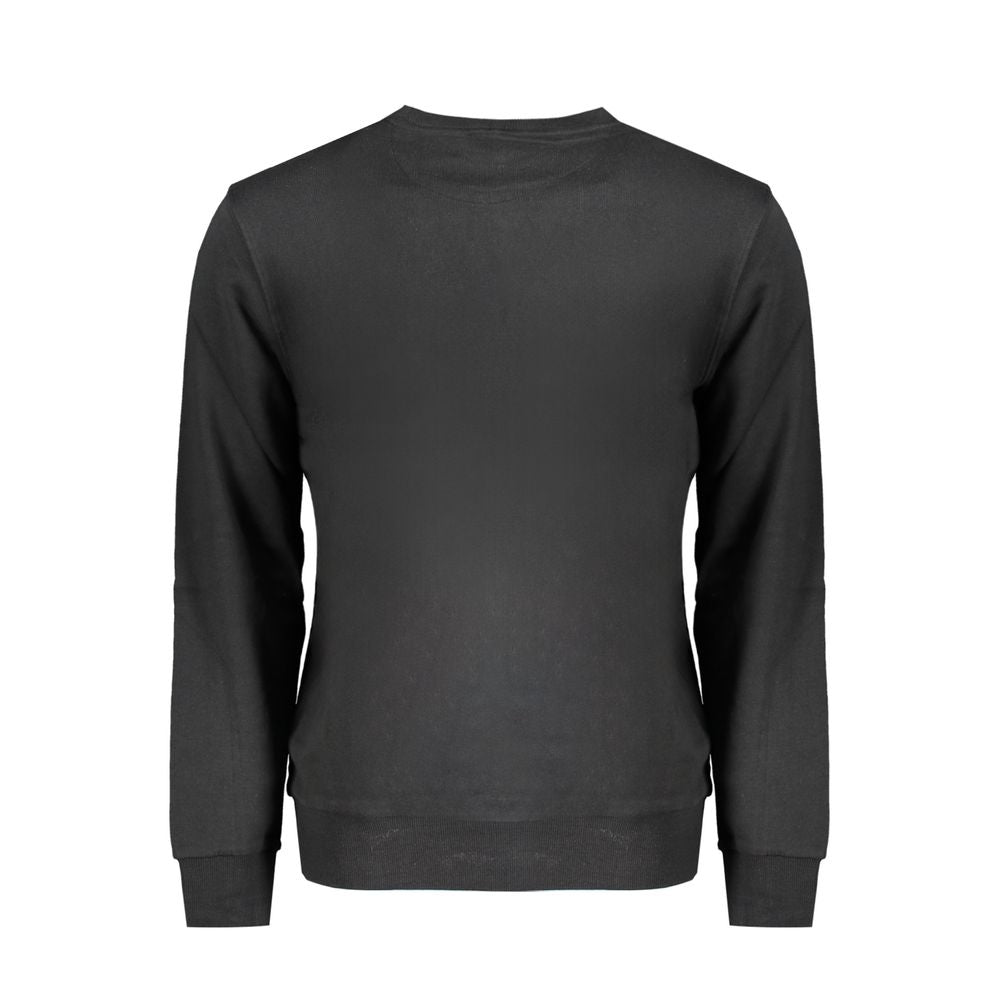 North Sails Black Cotton Men's Sweatshirt - ClickThatClicks 