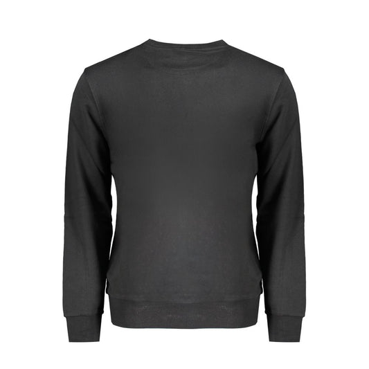 North Sails Black Cotton Men's Sweatshirt - ClickThatClicks 