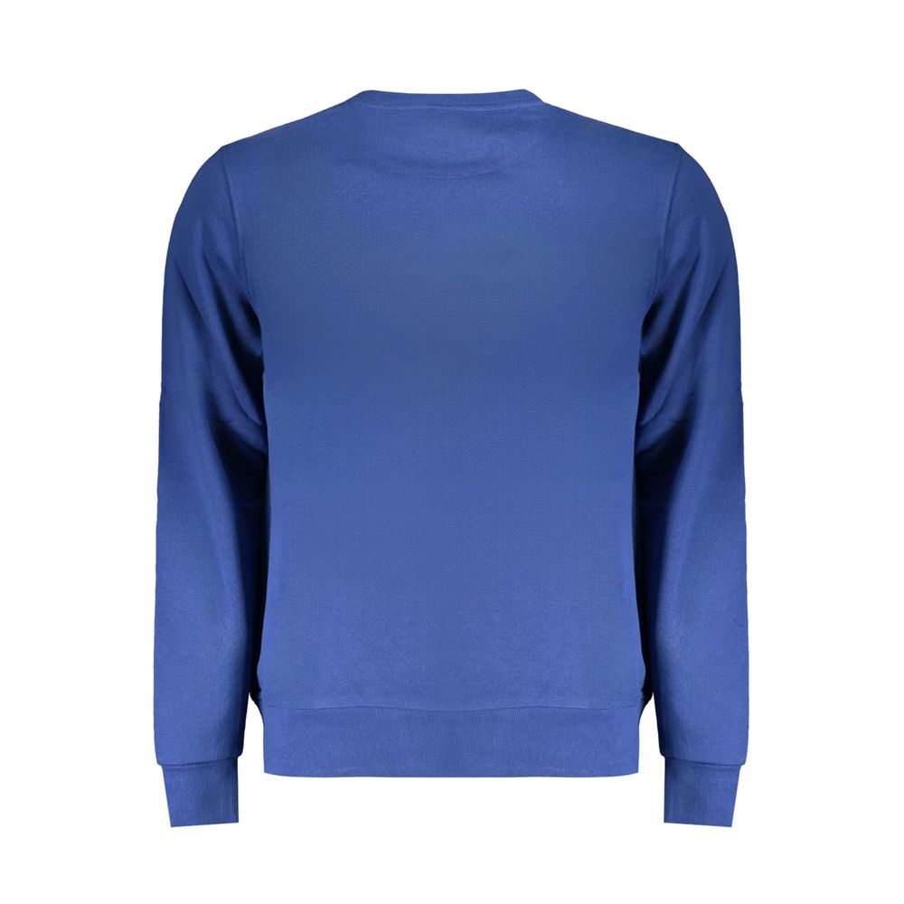 North Sails Blue Cotton Men Sweater - ClickThatClicks 