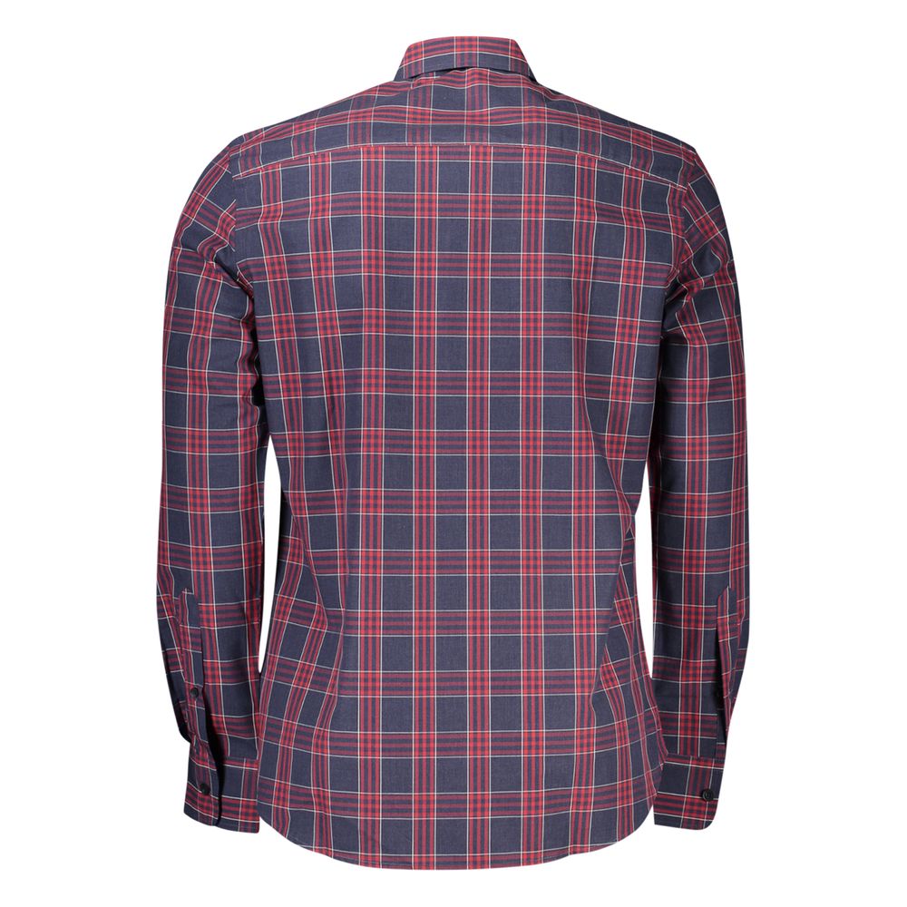 North Sails Blue Cotton Men's Shirt - ClickThatClicks 