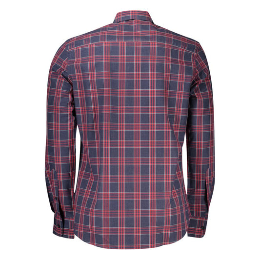 North Sails Blue Cotton Men's Shirt - ClickThatClicks 
