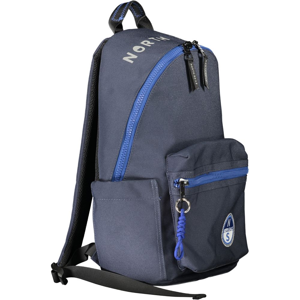 North Sails Blu Polyester Men Backpack - ClickThatClicks 