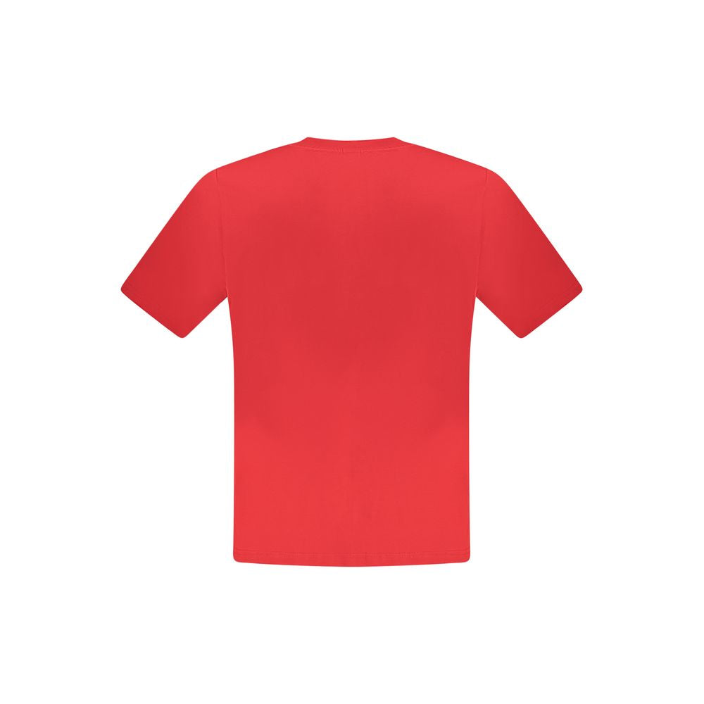 North Sails Rosso Cotton Men T-Shirt - ClickThatClicks 