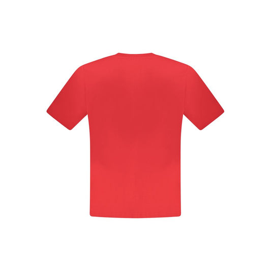 North Sails Rosso Cotton Men T-Shirt - ClickThatClicks 