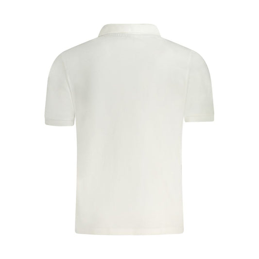 North Sails White Cotton Men Polo Shirt - ClickThatClicks 