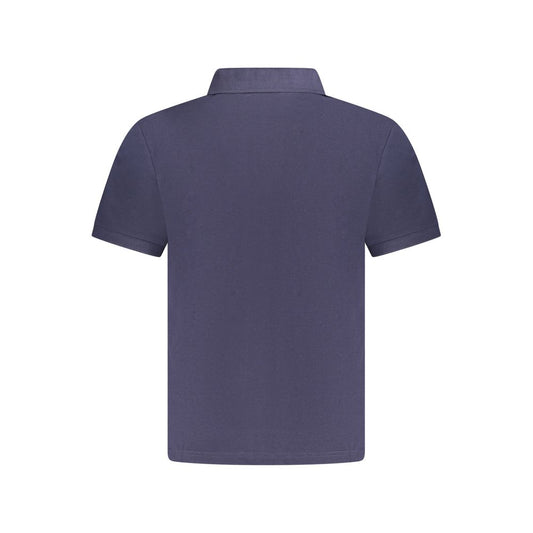 North Sails Blue Cotton Men Polo - ClickThatClicks 