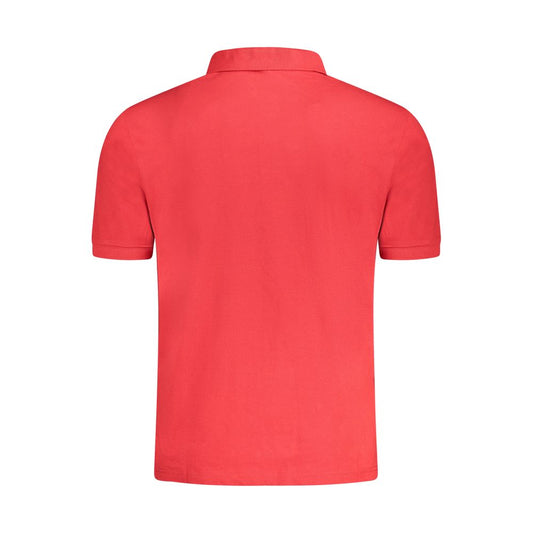North Sails Red Cotton Men Polo - ClickThatClicks 