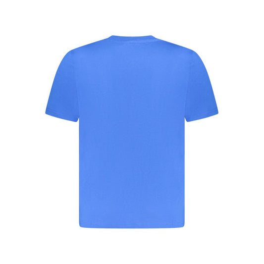 North Sails Blue Cotton Men T-Shirt - ClickThatClicks 