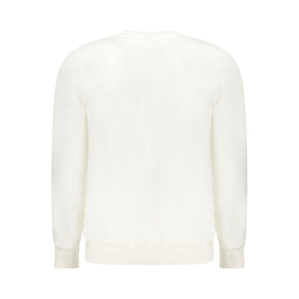 North Sails White Cotton Men Sweatshirt - ClickThatClicks 
