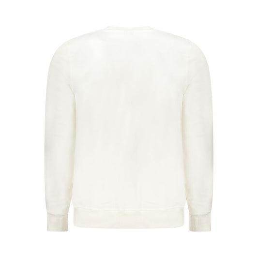 North Sails White Cotton Men Sweatshirt - ClickThatClicks 