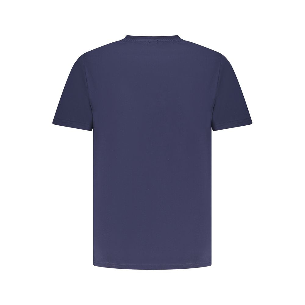 North Sails Blue Cotton Men's T-Shirt - ClickThatClicks 