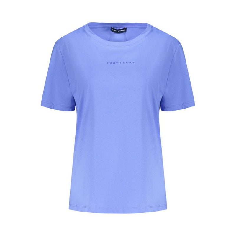 North Sails Blue Cotton Women T-Shirt