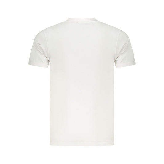 Cavalli Class White Cotton Men T-Shirt - ClickThatClicks 