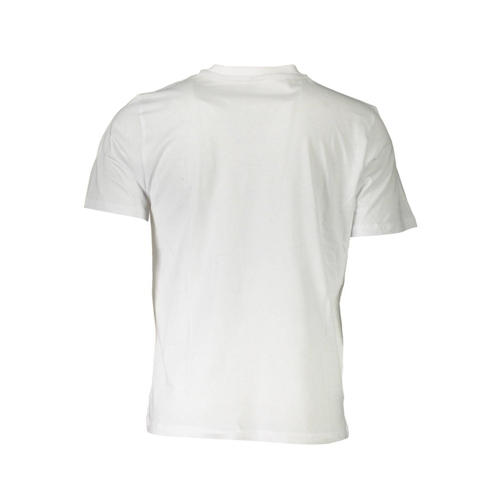 North Sails White Cotton Men's T-Shirt - ClickThatClicks 
