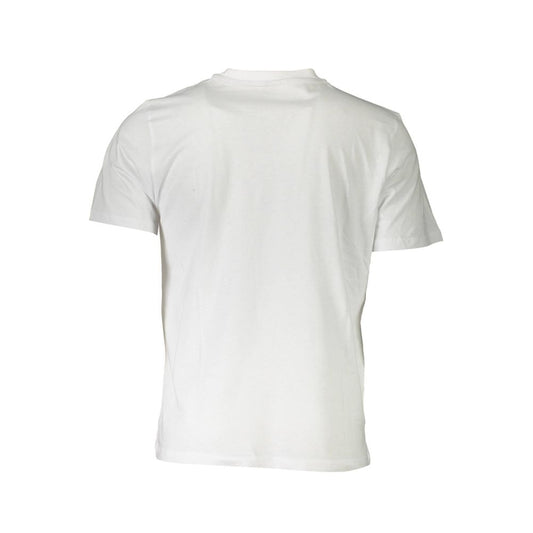 North Sails White Cotton Men's T-Shirt - ClickThatClicks 