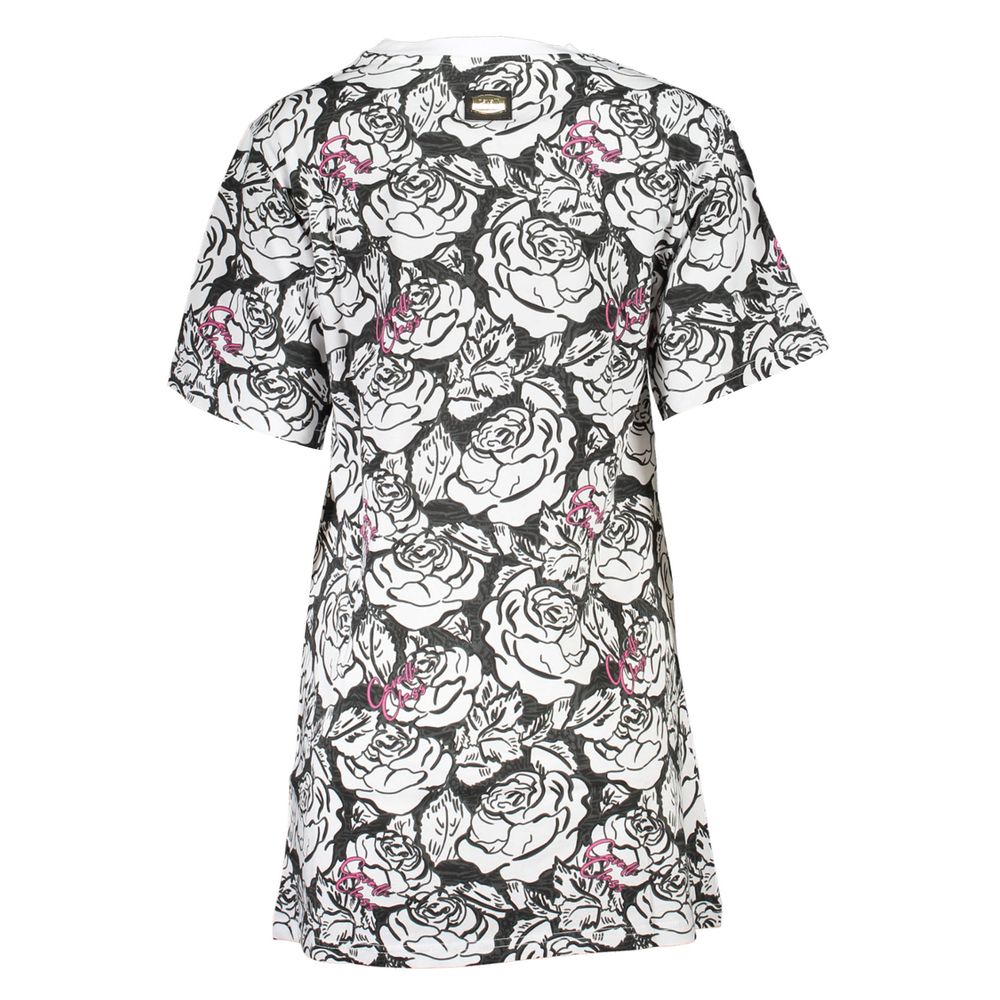 Cavalli Class "Bianco Cotton Women's Dress" - ClickThatClicks 