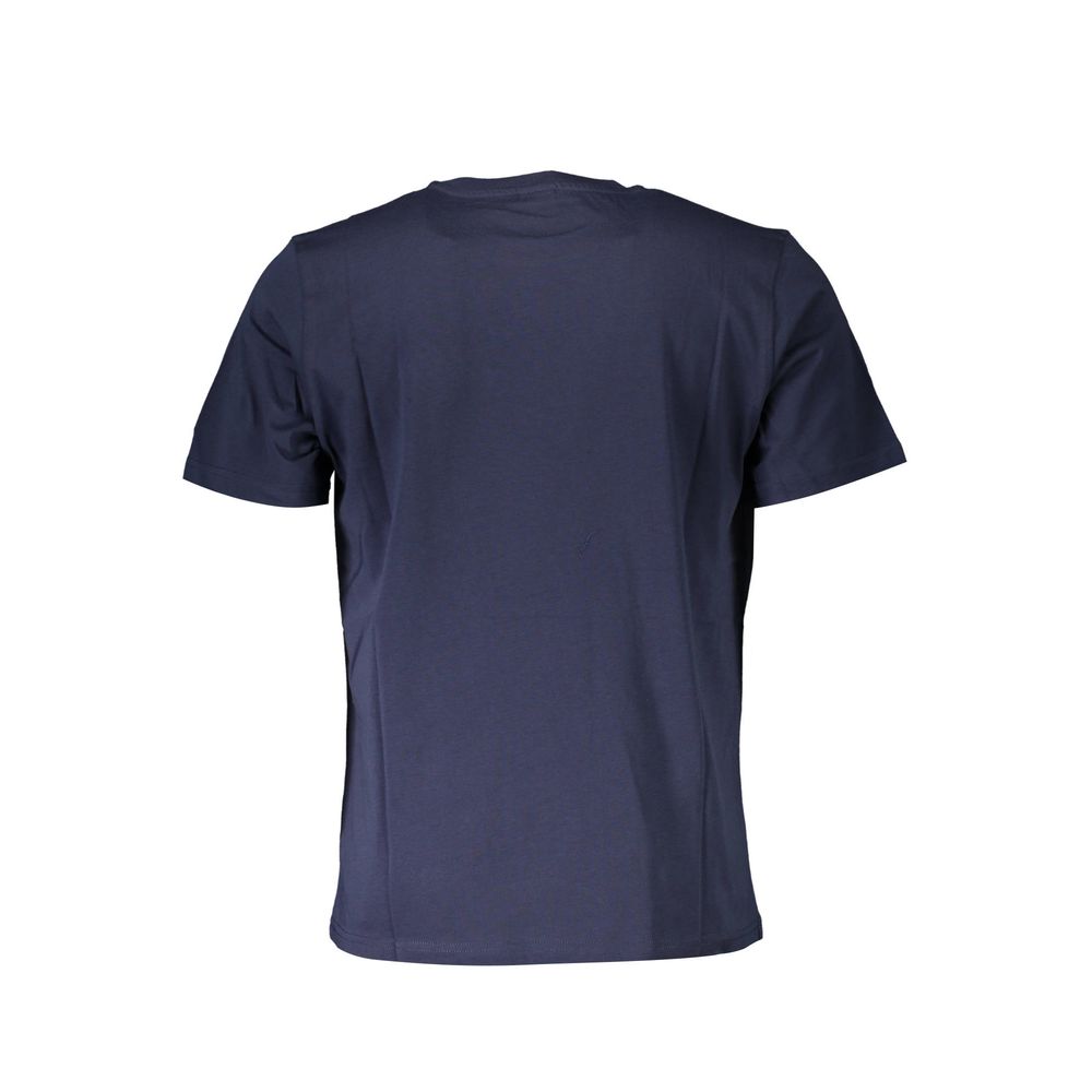 North Sails Blue Cotton Mens T-Shirt - ClickThatClicks 