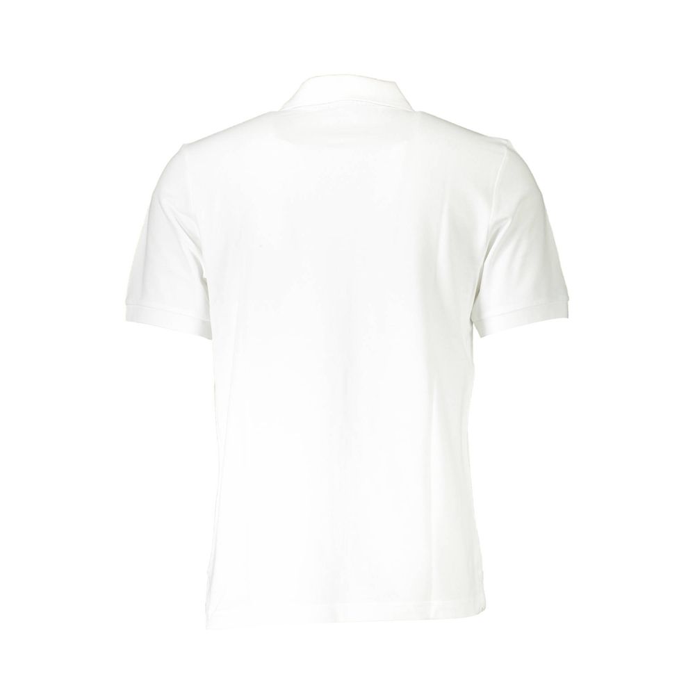 North Sails Bianco Cotton Men Polo - ClickThatClicks 