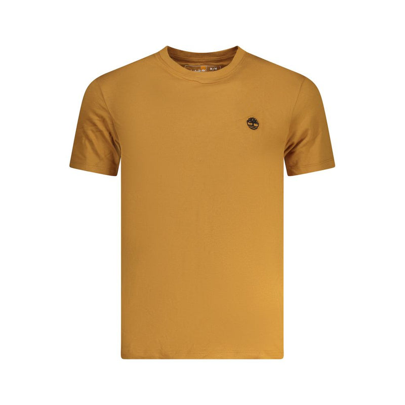 Timberland Brown Cotton Men T-Shirt