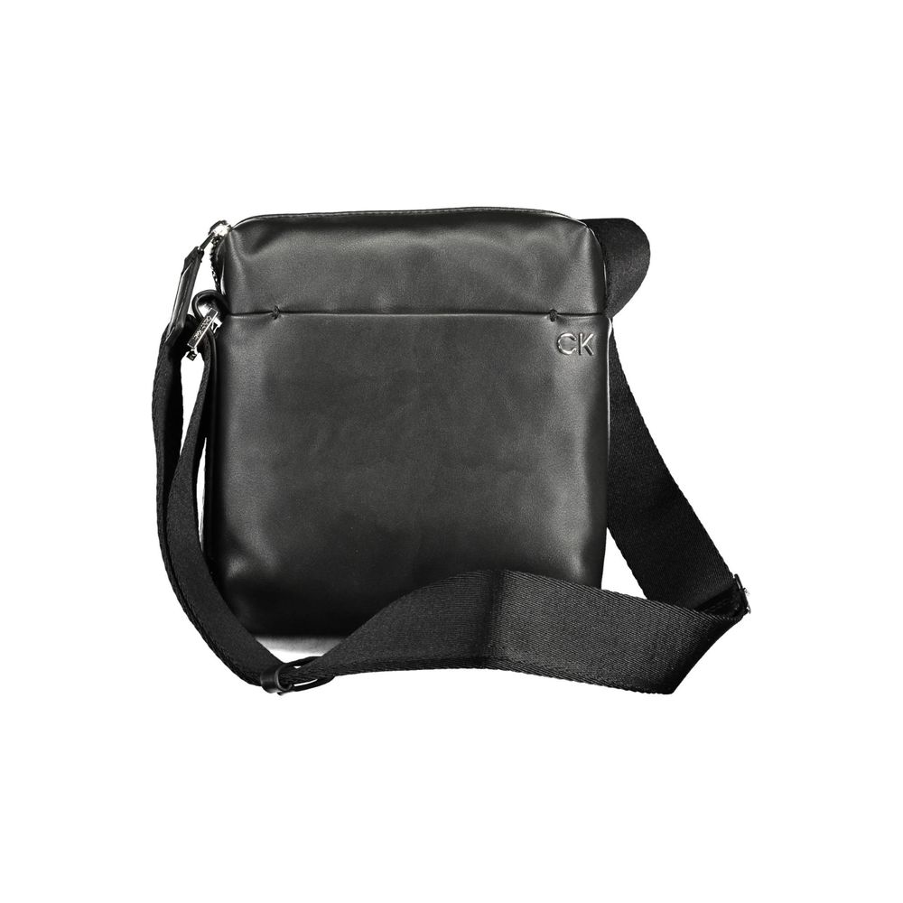 Calvin Klein Nero Polyester Men's Shoulder Bag - ClickThatClicks 