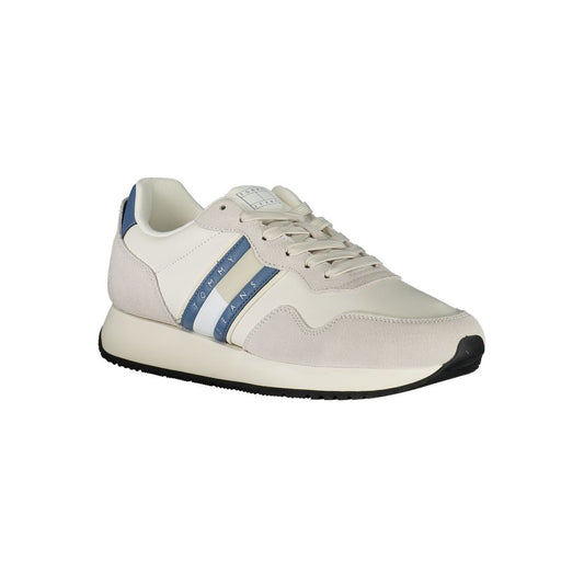 Tommy Hilfiger Bianco Leather Men Sneaker - ClickThatClicks 