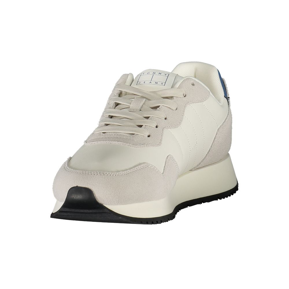 Tommy Hilfiger Bianco Leather Men Sneaker - ClickThatClicks 