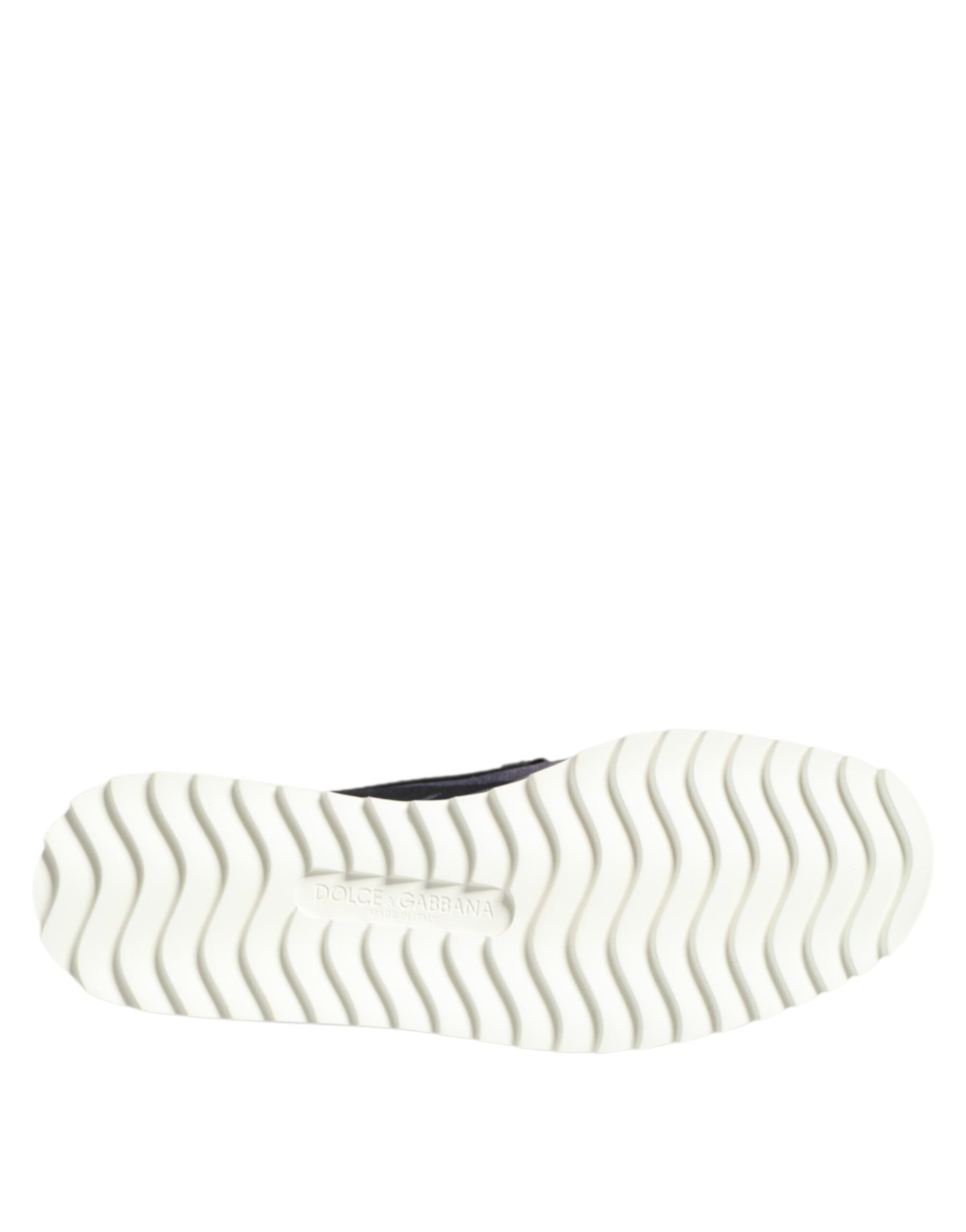 Dolce & Gabbana Black Tropical Slip On Men Sneakers Shoes - ClickThatClicks 