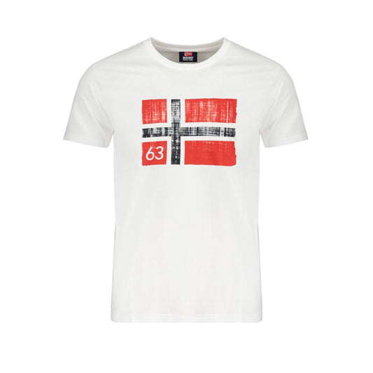 Norway 1963 Bianco Cotton Men T-Shirt - ClickThatClicks 