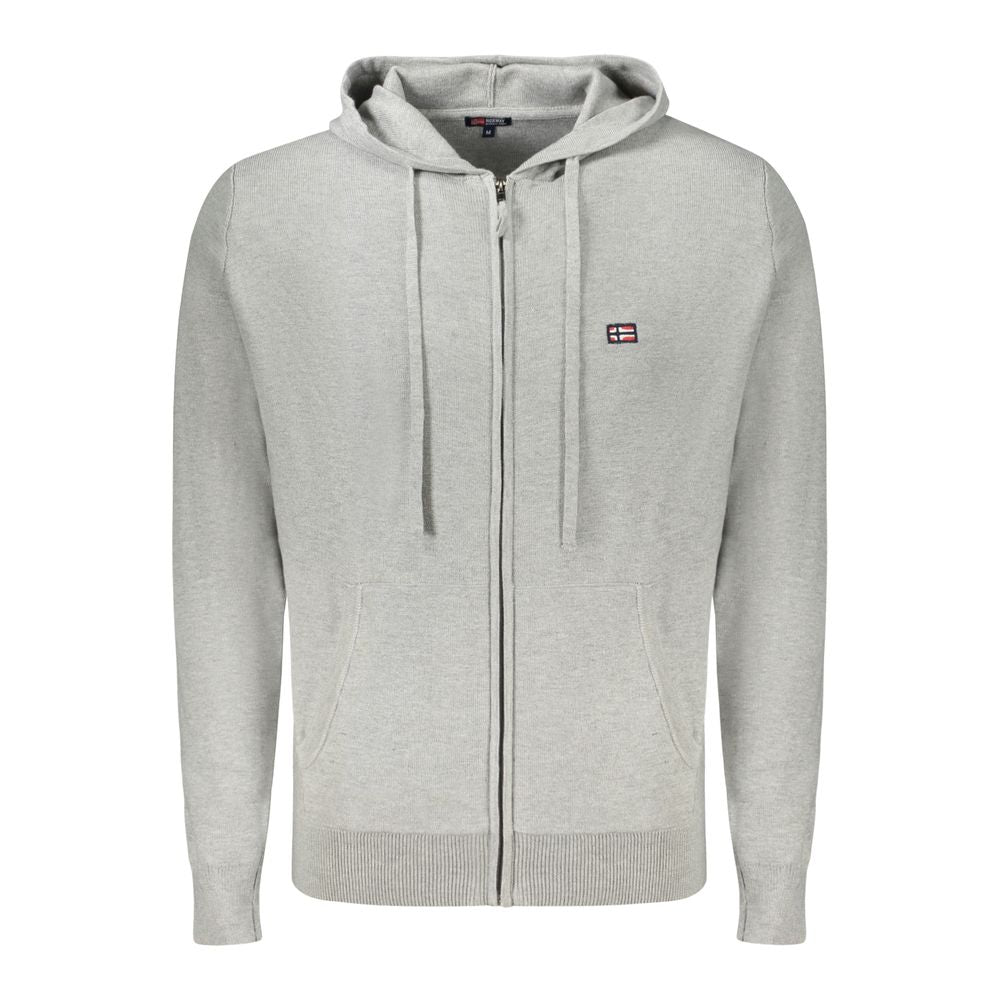 Norway 1963 Grigio Poliammide Men's Cardigan - ClickThatClicks 