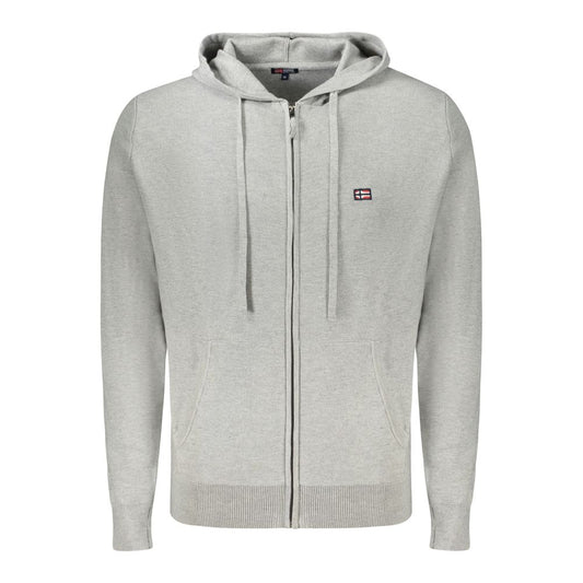Norway 1963 Grigio Poliammide Men's Cardigan - ClickThatClicks 