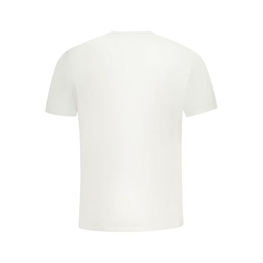 North Sails White Cotton Men T-Shirt - ClickThatClicks 