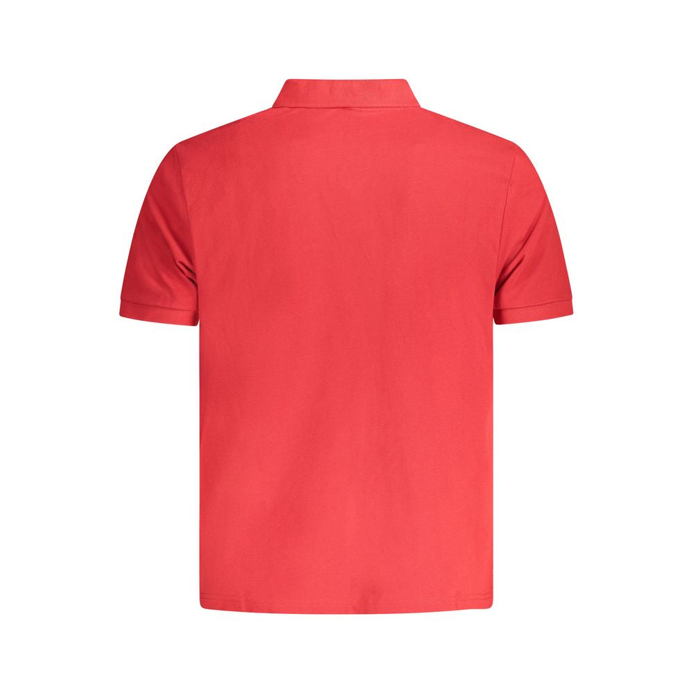 North Sails Red Cotton Men Polo - ClickThatClicks 