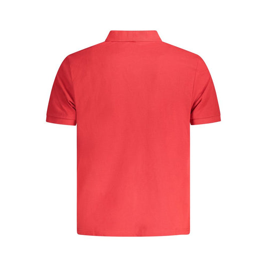North Sails Red Cotton Men Polo - ClickThatClicks 