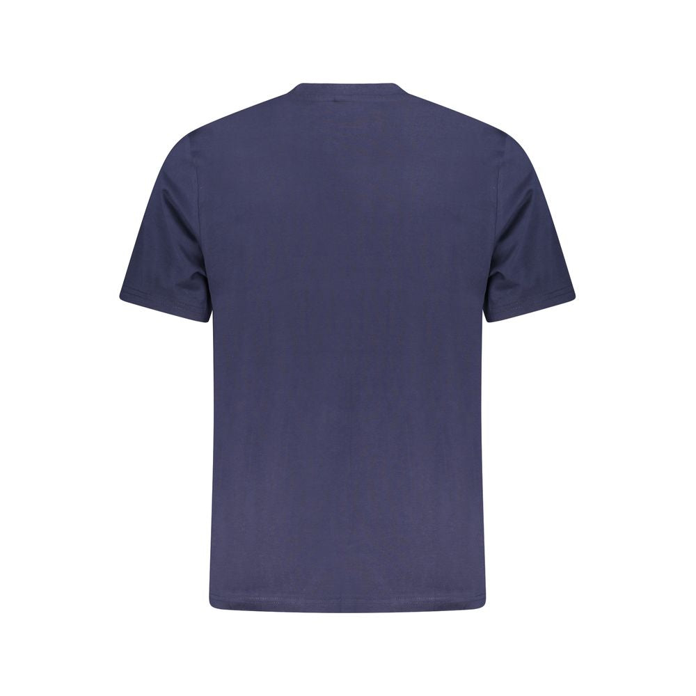 North Sails Blue Cotton Men T-Shirt - ClickThatClicks 