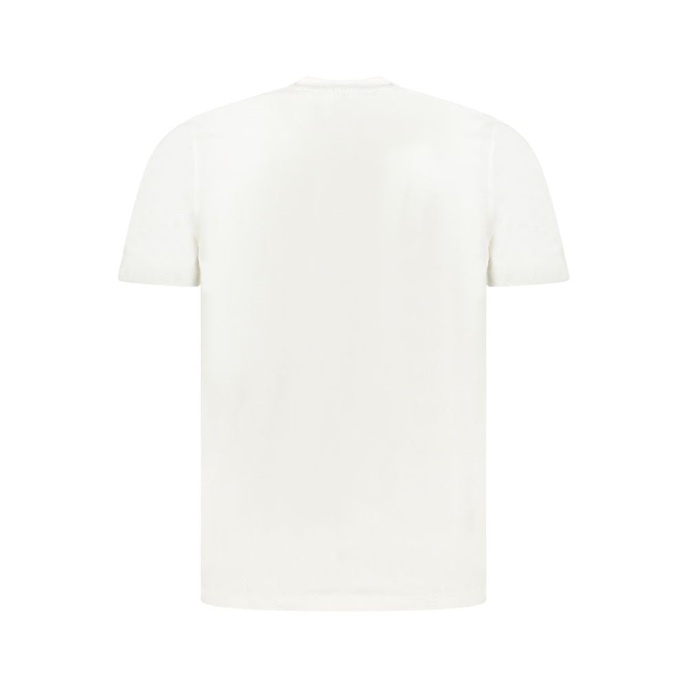 North Sails White Cotton Men T-Shirt - ClickThatClicks 