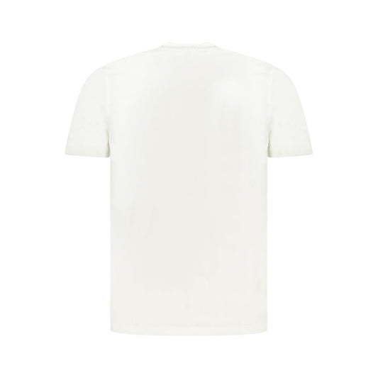 North Sails White Cotton Men T-Shirt - ClickThatClicks 